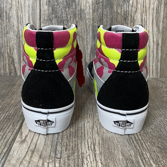 NEW Vans Sk8-Hi Mens Platform2 After Dark Camo Mens 8 UNISEX - Picture 3 of 12